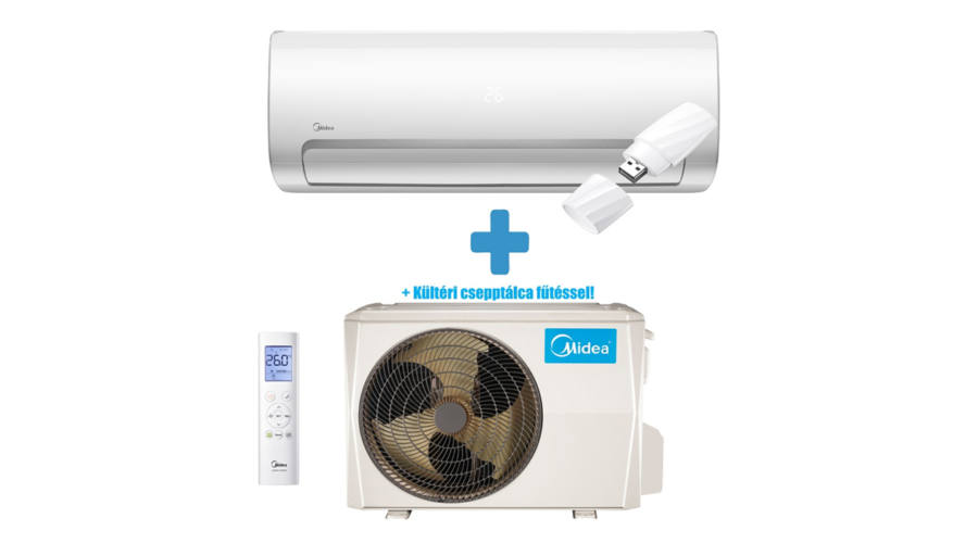 Midea Mission klímák Nyíregyházán a Norbiklímánál